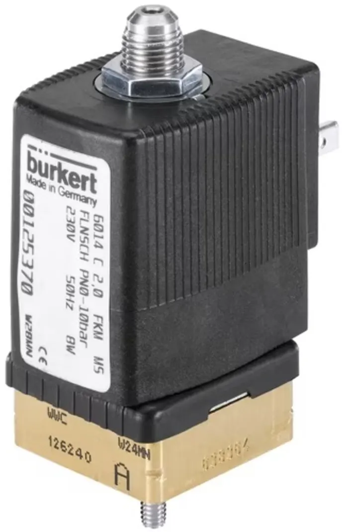 Electrovalva, 125368, 3 porturi, NC, 24 V c.a. - Burkert [1]
