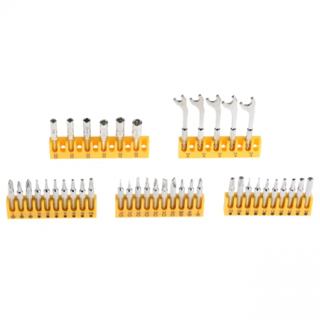 Set surubelnite de precizie, 46 biti, RS PRO [1]