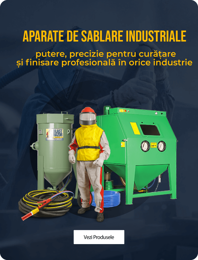 Aparate de sablare industraile