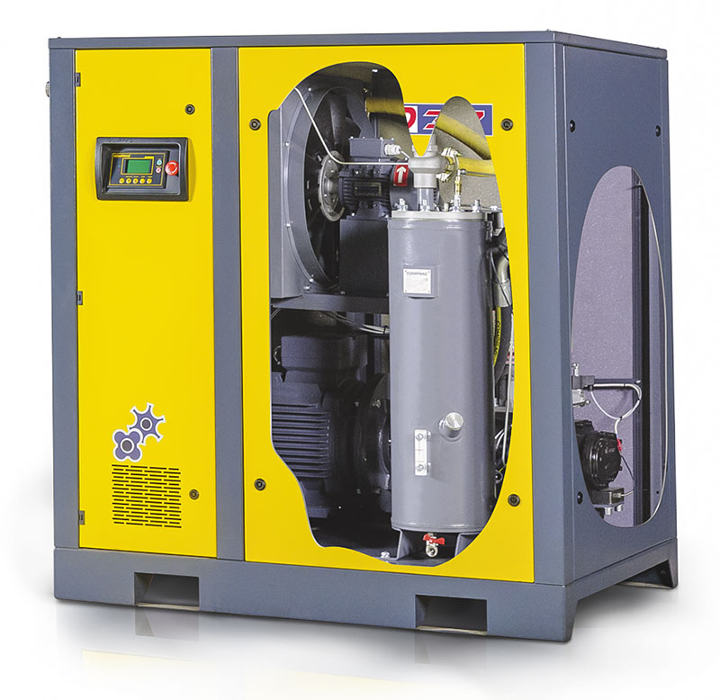 Compresor industrial cu cuplaj direct si debit variabil, cu invertor [2]