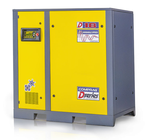 Compresor cu Cuplaj Direct si Inverter - Compresor cu surub cu cuplaj direct si turatie variabila DV 1808 / 18.5 kw