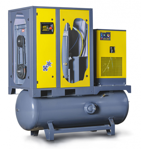 Compresor cu surub cu curele FRD 0508-500 / 5,5 kw [2]