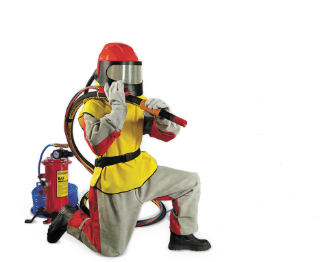 Echipament Protectie Sablare - Pachet echipament protectie operator sablare tip ASPECT