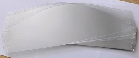 Rezerve folii vizor pentru casca sablator tip Apect [1]