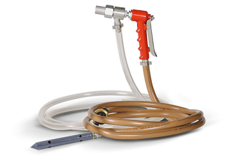 Instalatii Sablare - Pistol sablare prin aspiratie SFG cu furtun si lance de aspiratie