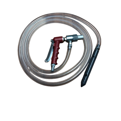 Pistol sablare prin aspiratie SFG cu furtun si lance de aspiratie [1]