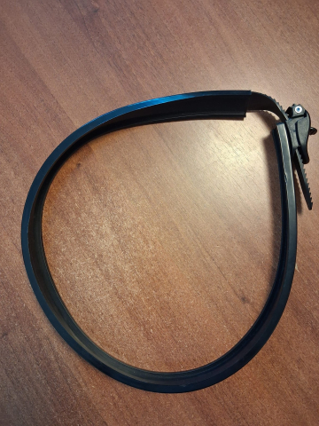 Echipament Protectie Sablare - Banda atasare pelerina pentru casca de sablare tip Aspect