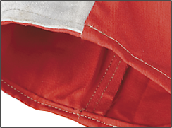 Salopeta protectie operator sablare Heavy-Duty marimea 54(L), manusi incluse [6]