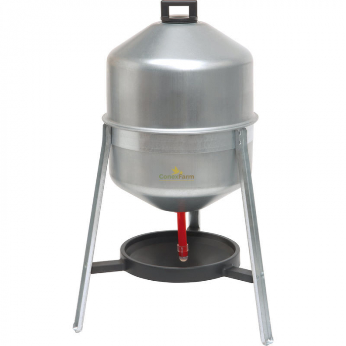 Adăpător din metal pentru păsări de curte 30L [1]