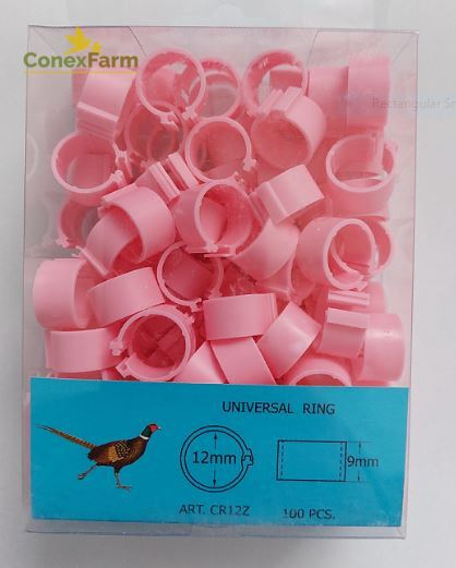 Inele (cleme) zip Ø 12 mm x 9mm / 100 buc [7]