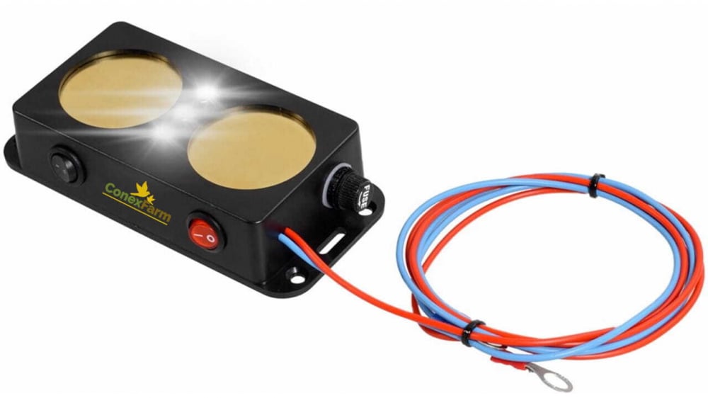Sperietoare auto cu ultrasunete pentru jder, șoareci, șobolani - difuzoare 2x50 mm + 3 x diode LED [2]