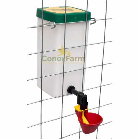 Adăpători - Adăpător pentru păsări 1 L cu cupă mare