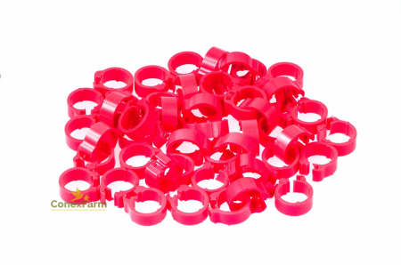 Inele(cleme) recunoaștere Ø 8x5 mm / 25 buc [2]