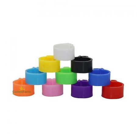 Accesorii - Inele(cleme) recunoaștere Ø 8x5 mm / 25 buc