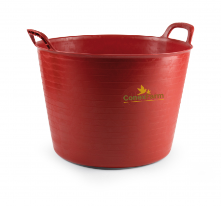 Accesorii - Coș flexibil 42 L - roșu