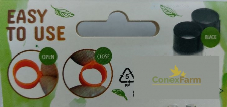 Inele (cleme) zip Ø 8 mm / 25 buc [6]