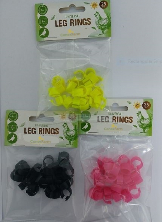 Accesorii - Inele (cleme) zip Ø 8 mm / 25 buc