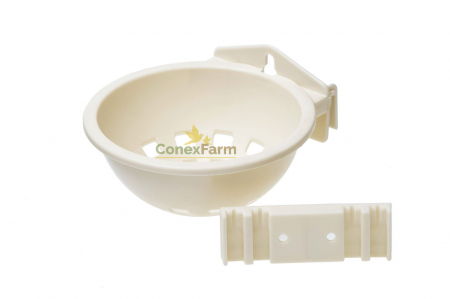 Accesorii - Cuib pentru păsări exotice  cu diametru de 8,7 x 5  cm - bej