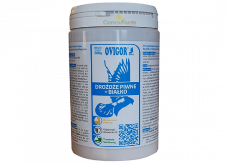 Suplimente - Ovigor - DROJDIE DE BERE + PROTEINE 600g