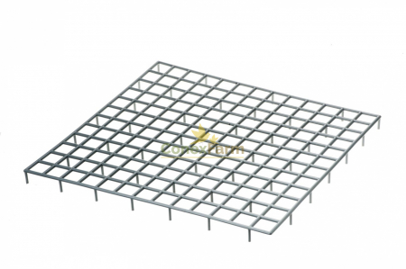 Accesorii - Grătar boxă porumbei – negru - 36x34x2cm