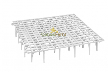 Accesorii - Grătar pentru podea 50 x 50 x 9 cm negru