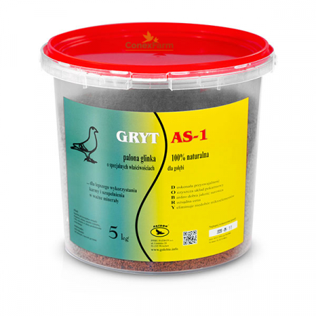 Porumbei - GRIT  AS-1  -  piatră roșie 5 kg