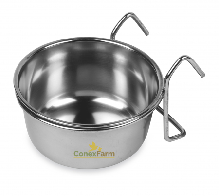 Hrănitori - Hrănitoare inox mărimea S-cu cârlig