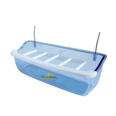 Hrănitori - Hrănitoare pentru păsări din plastic - albastru