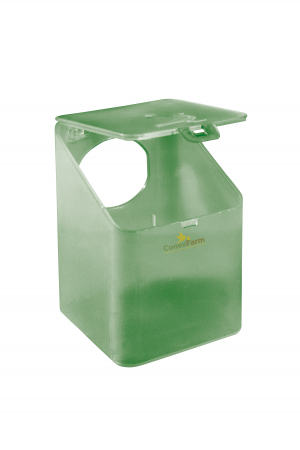Adăpători - Hrănitor/Adăpătoare pentru porumbei 1 locaș – verde