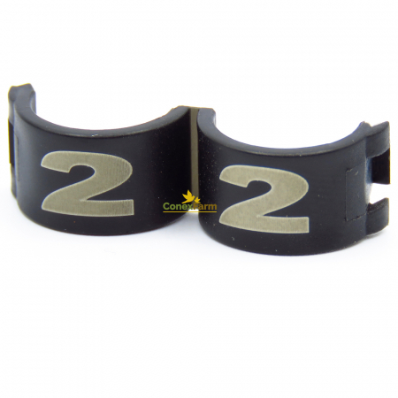Inele (cleme) click numerotate 1-10 Ø 10 mm [6]