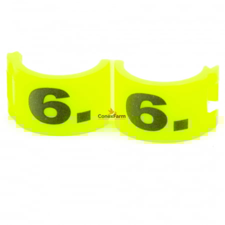 Inele (cleme) click numerotate 1-10 Ø 12 mm [3]