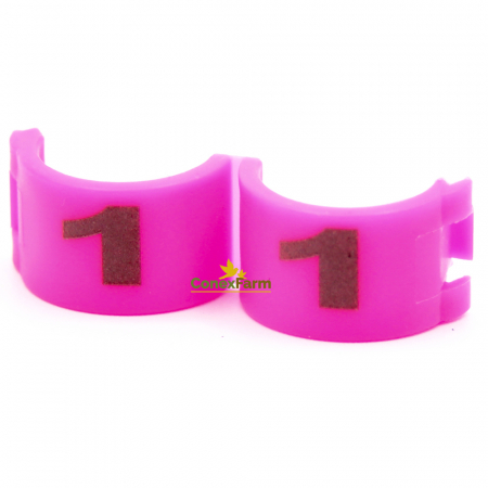 Inele (cleme) click numerotate 1-12 Ø 9 mm [3]