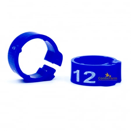 Inele (cleme) click  Ø 09 mm x 5 mm numerotate 1-25 [3]