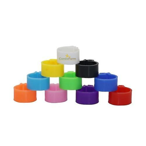 Accesorii - Inele(cleme) recunoaștere Ø 8x8 mm / 100 buc