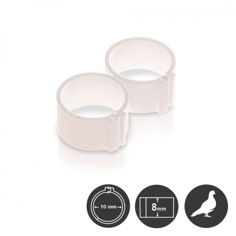Accesorii - Inele (cleme) zip Ø 10 mm / 100 buc