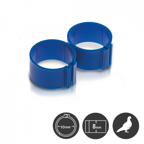 Inele (cleme) zip Ø 10 mm / 100 buc [2]