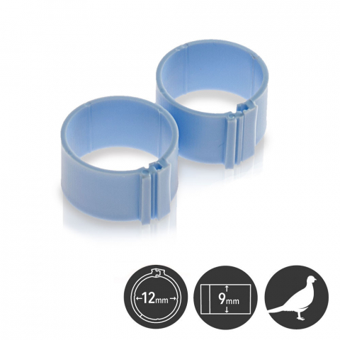Inele (cleme) zip Ø 12 mm / 25 buc [14]