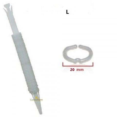 Accesorii - Inele pentru cioc contra canibalismului la păsări de ornament și curte L