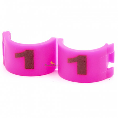 Inele (cleme) click numerotate 1-10 Ø 10 mm [2]
