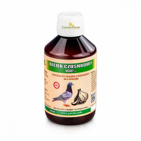 Porumbei - Ulei de usturoi 100% - 250 ml