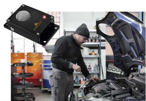 Sperietoare auto cu ultrasunete pentru jder, șoareci, șobolani [1]