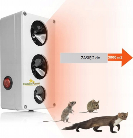 Sperietoare cu ultrasunete pentru jderi, șoareci și șobolani C300 [4]