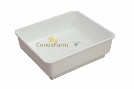 Accesorii - Cadă de baie cu scurgere 50x57x20cm.