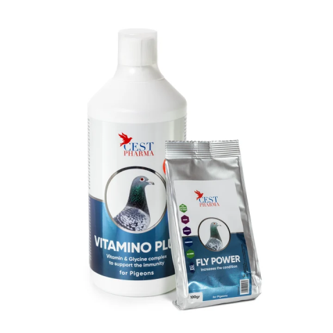 Suplimente Cest Pharma - Vitamino Plus 1000 ml + Fly Power 100 g Cadou