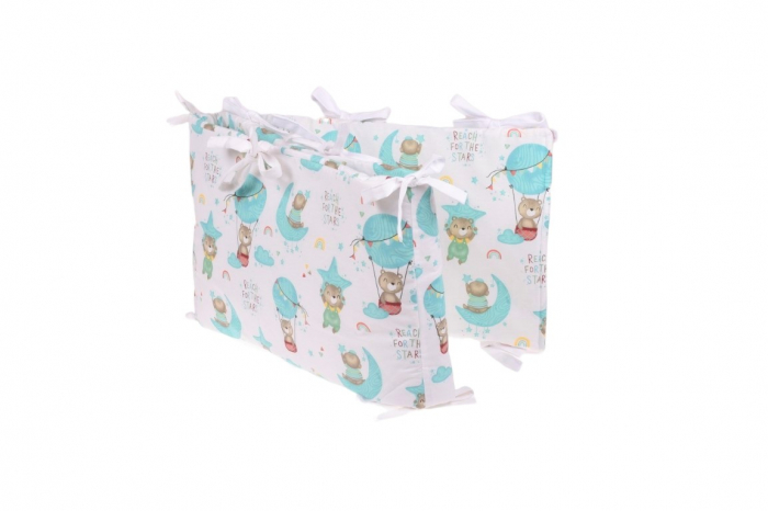 Aparatoare patut 180x33 cm model ursuleti in balon [2]