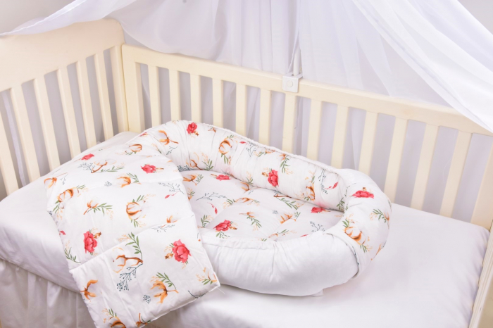 Babynest model flori de bumbac [7]