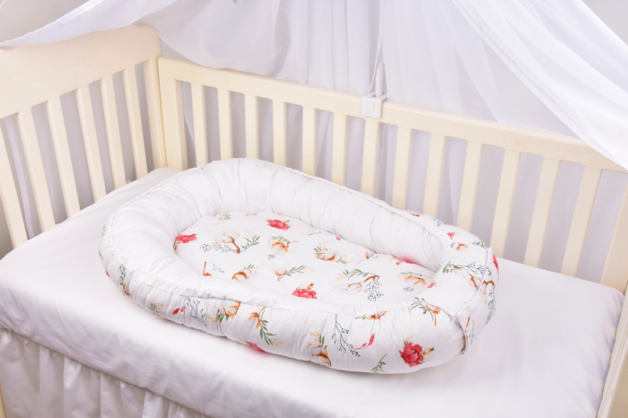 Babynest model flori de bumbac [2]