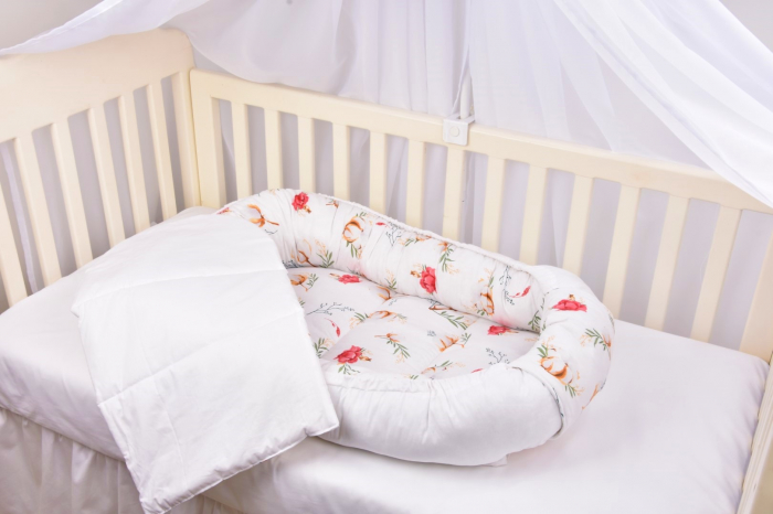 Babynest model flori de bumbac [6]