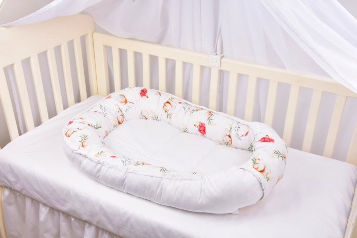 Babynest model flori de bumbac [5]