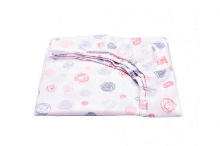 Cearsaf pat bumbac 100% model ghemotoace 90x200x10 cm [2]